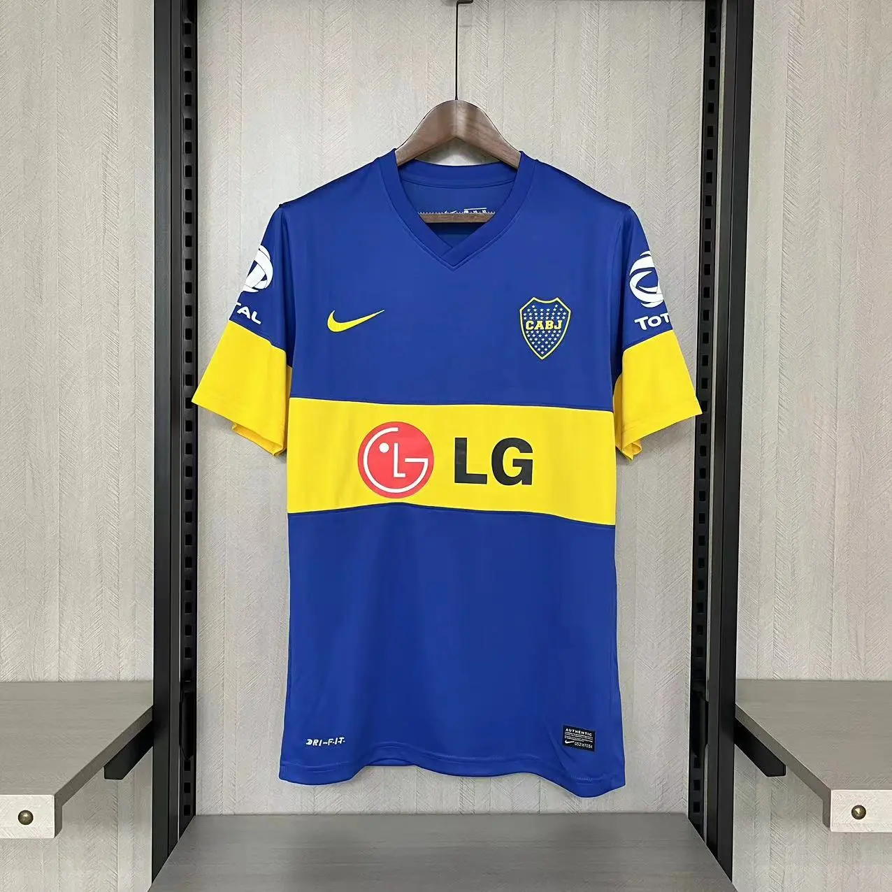 Retro 2011-12 Boca Juniors home Football jersey Retro