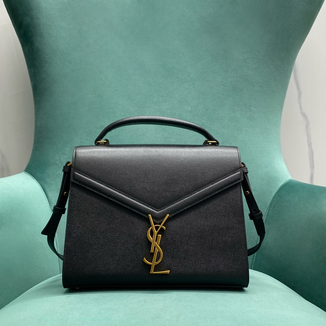 YSL Saint Laurent Cassandra Top Handle Medium Bag