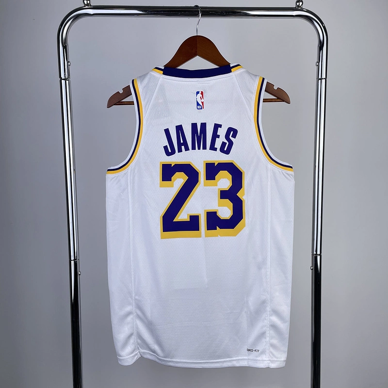 2023 NBA Lakers 23 JAMES Basketball Jersey