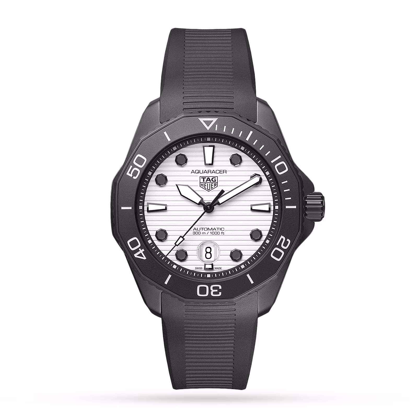 TAG Heuer Night Diver Aquaracer Calibre 5 43mm Mens Watch WBP201D.FT6197