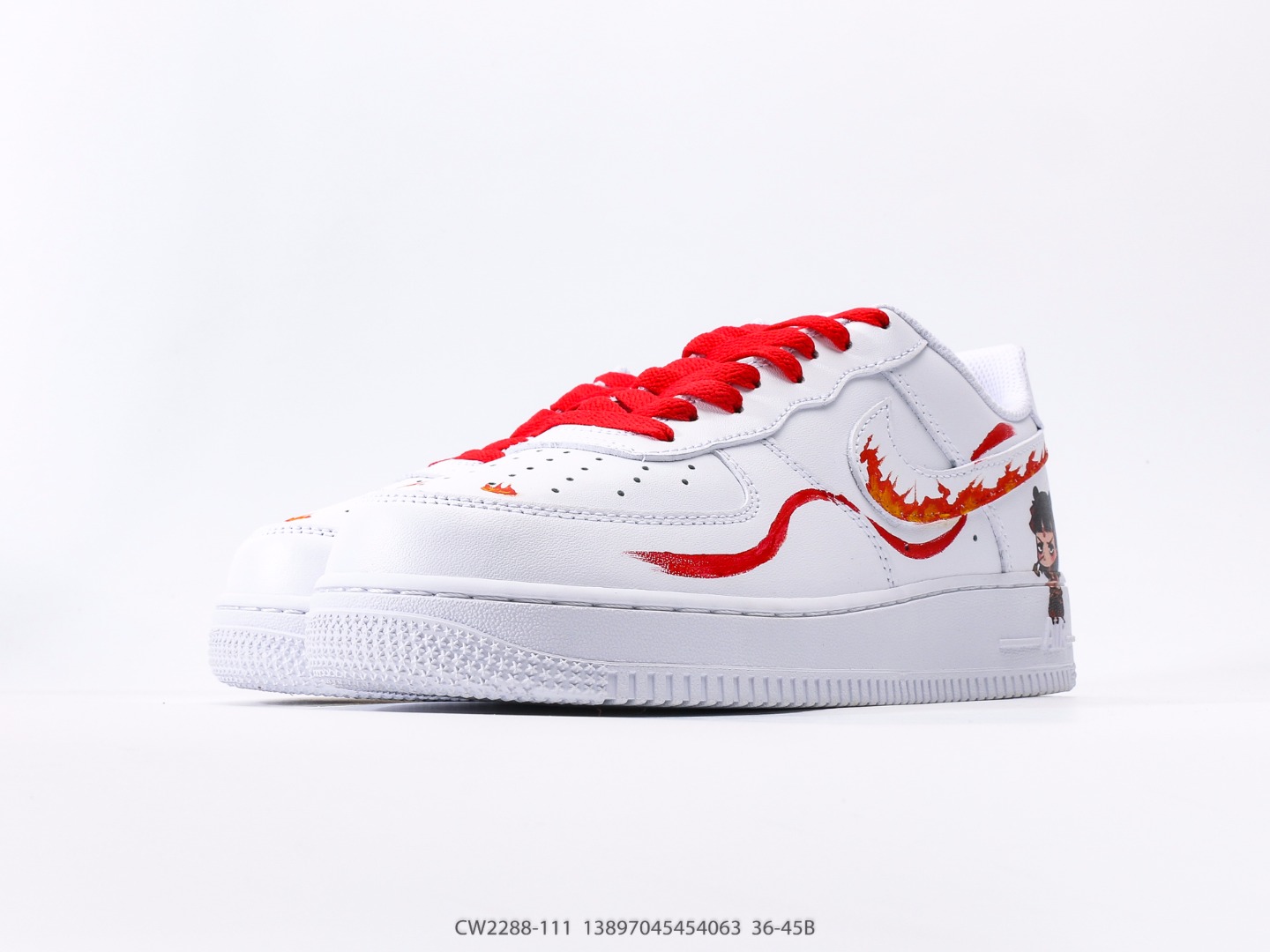 Nike Air Force 1 Low Nezha Flame Custom