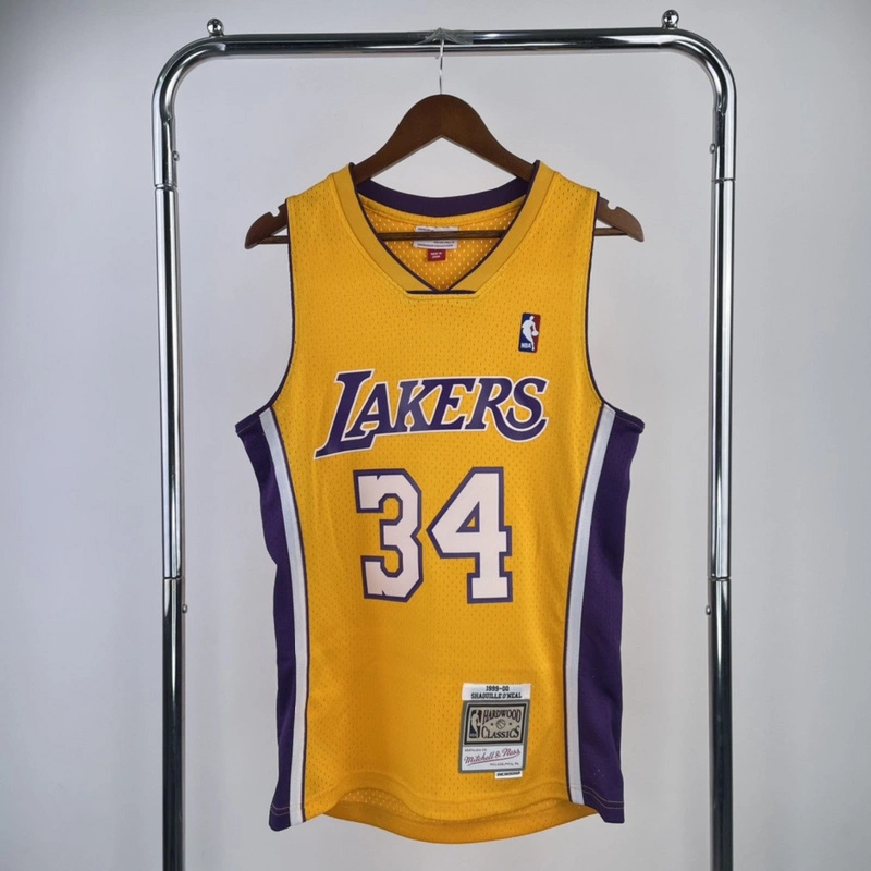 1999-00 NBA Lakers 34 O'NEAL Basketball Jersey