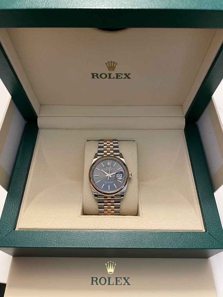 Rolex Datejust 36 mm Chocolate Dial 126201