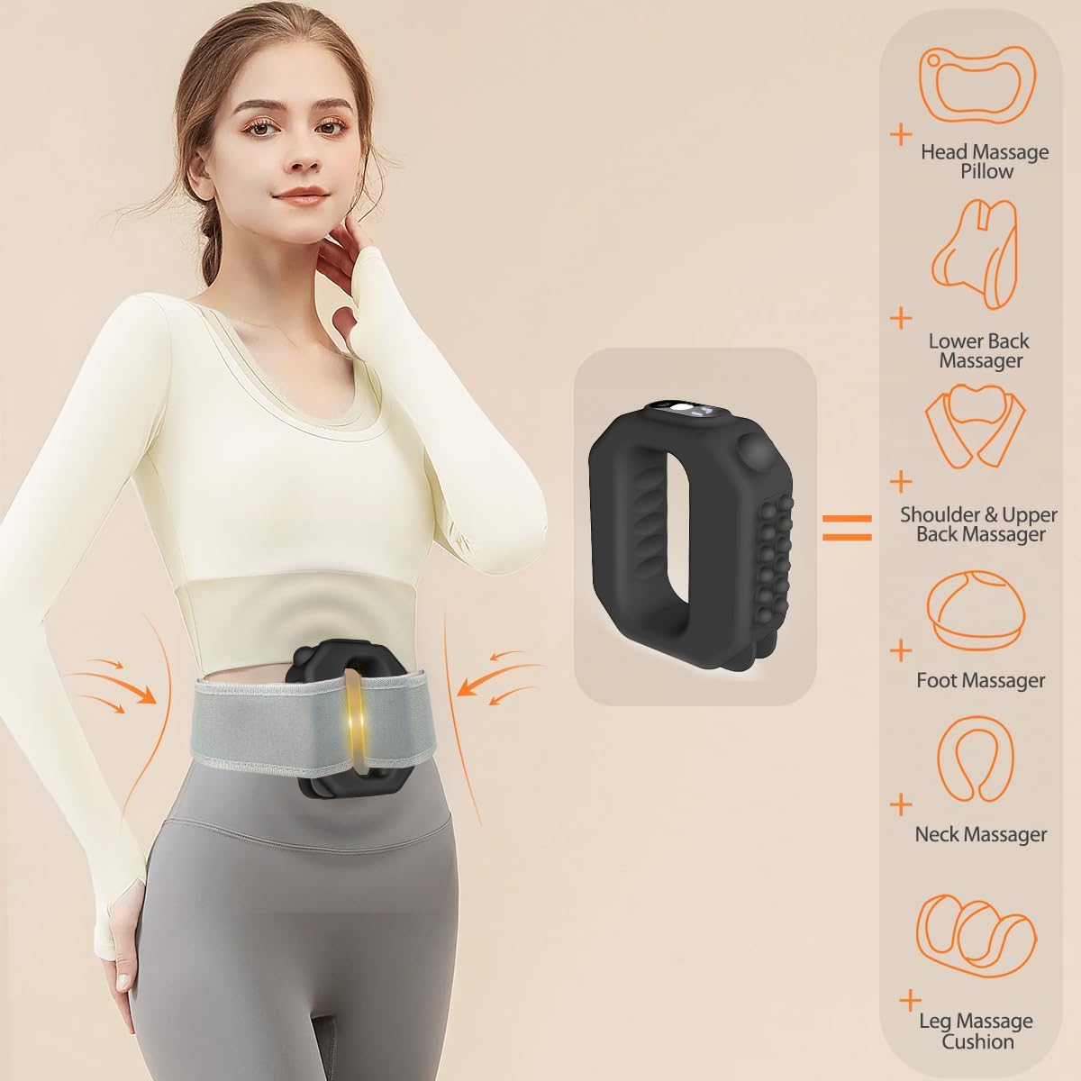 Portable Vibration Plate Exercise Machine with Adjustable Modes & Intensities for Full-Body Home Fitness