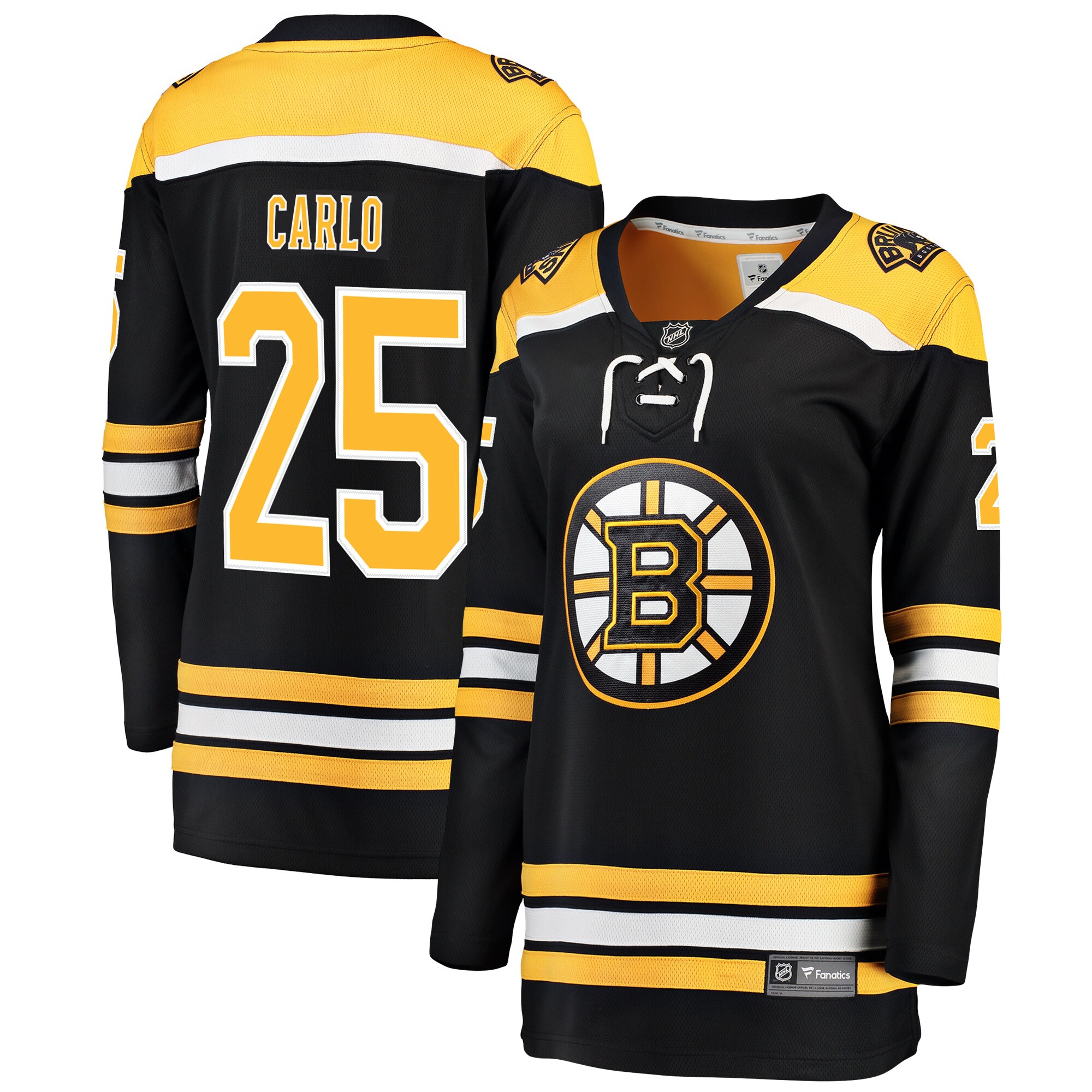 Brandon Carlo Boston Bruins Fanatics Women’s Breakaway Player Jersey – Black