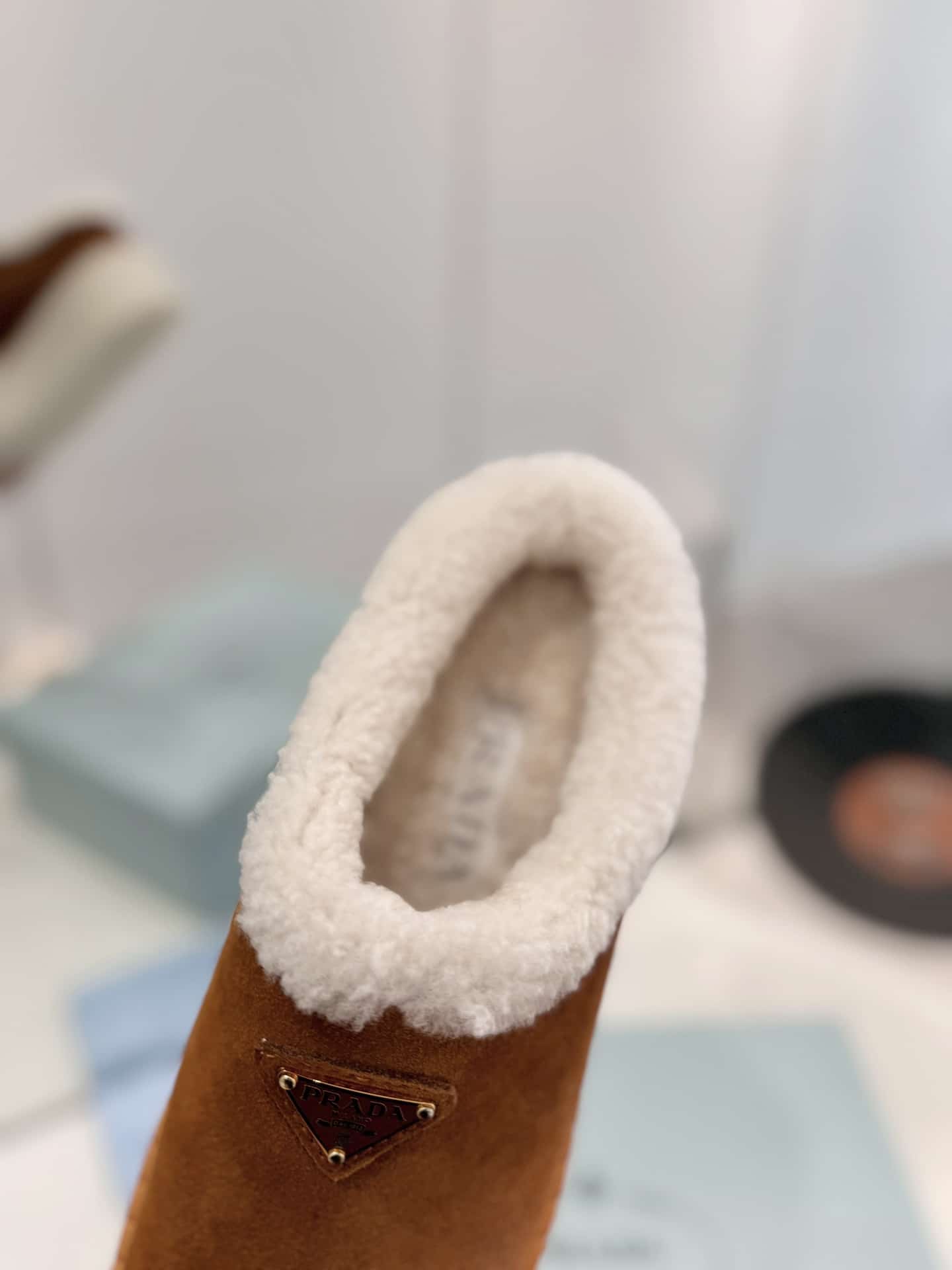 Prada Suede Mules Cinnamon 1S715N X0O F0401 F Zg50