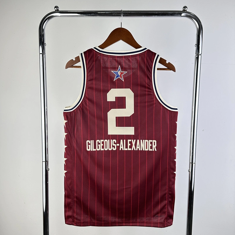 2024 NBA All Star Game (2 GILGEOUS) Basketball Jersey