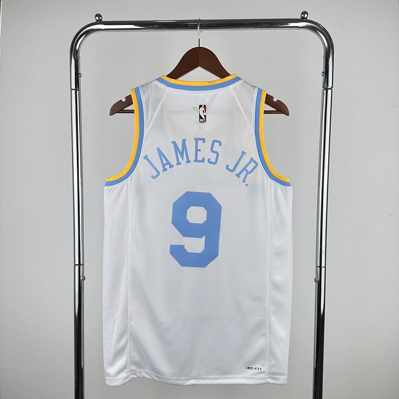 2023 NBA Lakers 9 JAMES JR. Basketball Jersey