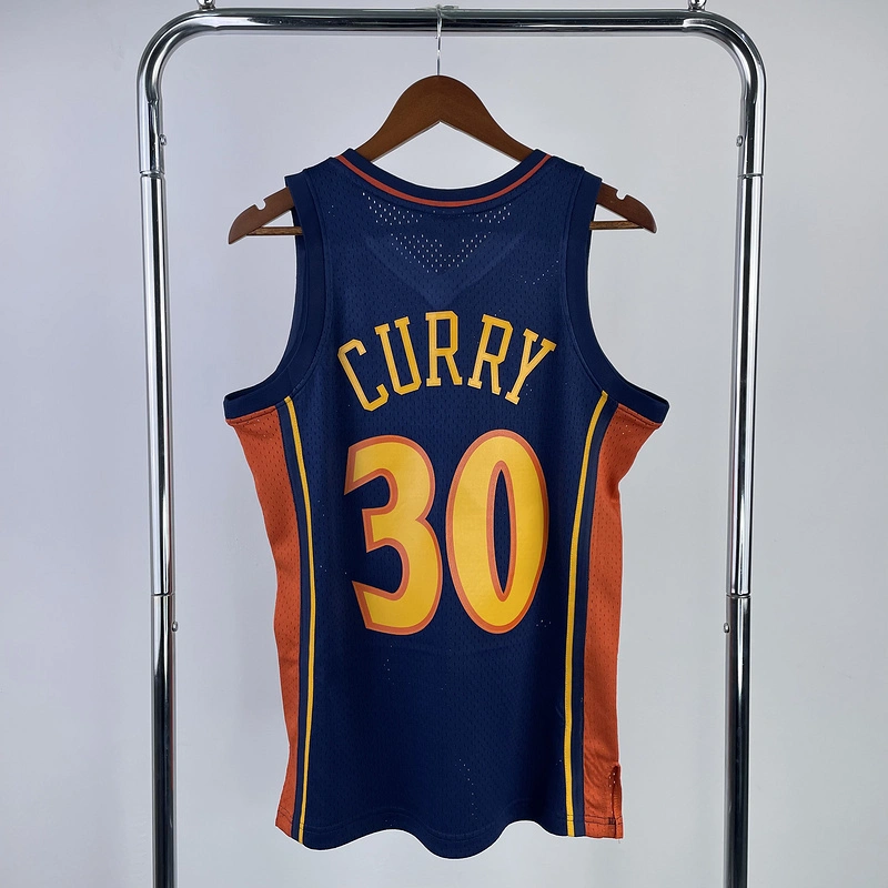 2009-10 NBA Golden State Warriors 30 CURRY  Basketball jersey