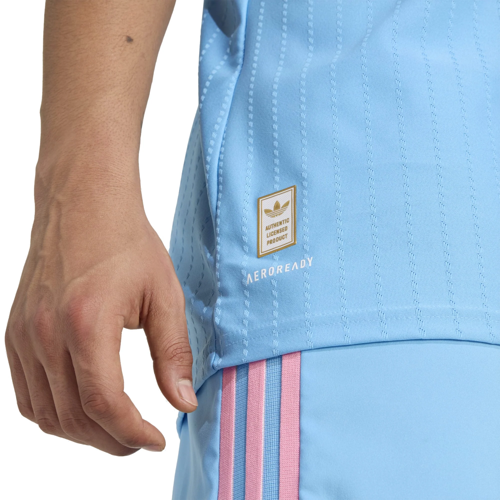 adidas Lionel Messi Inter Miami Authentic Third Jersey 25/26 (Blue/Pink)