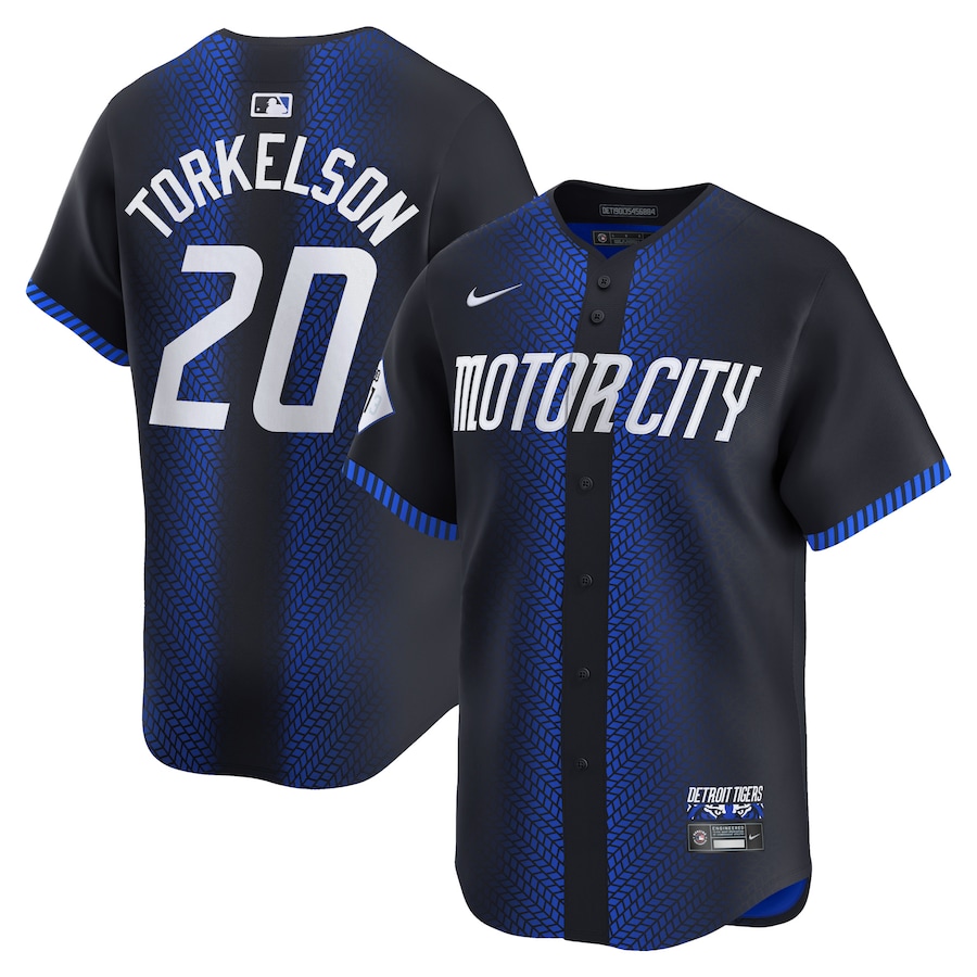 Spencer Torkelson Detroit Tigers 2024 City Connect Limited Jersey Navy