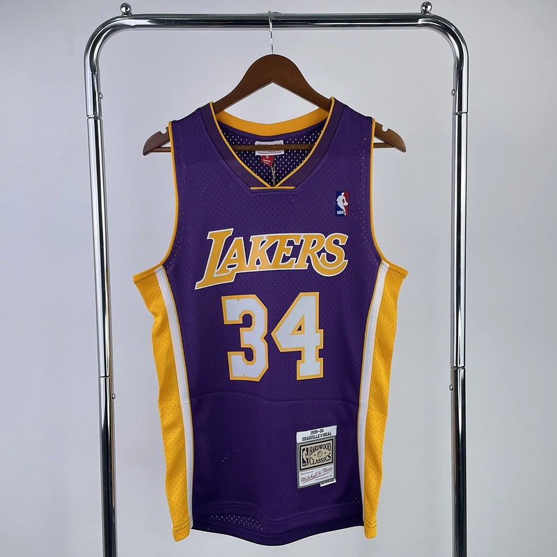 1999-00 NBA Lakers 34 O'NEAL Basketball Jersey