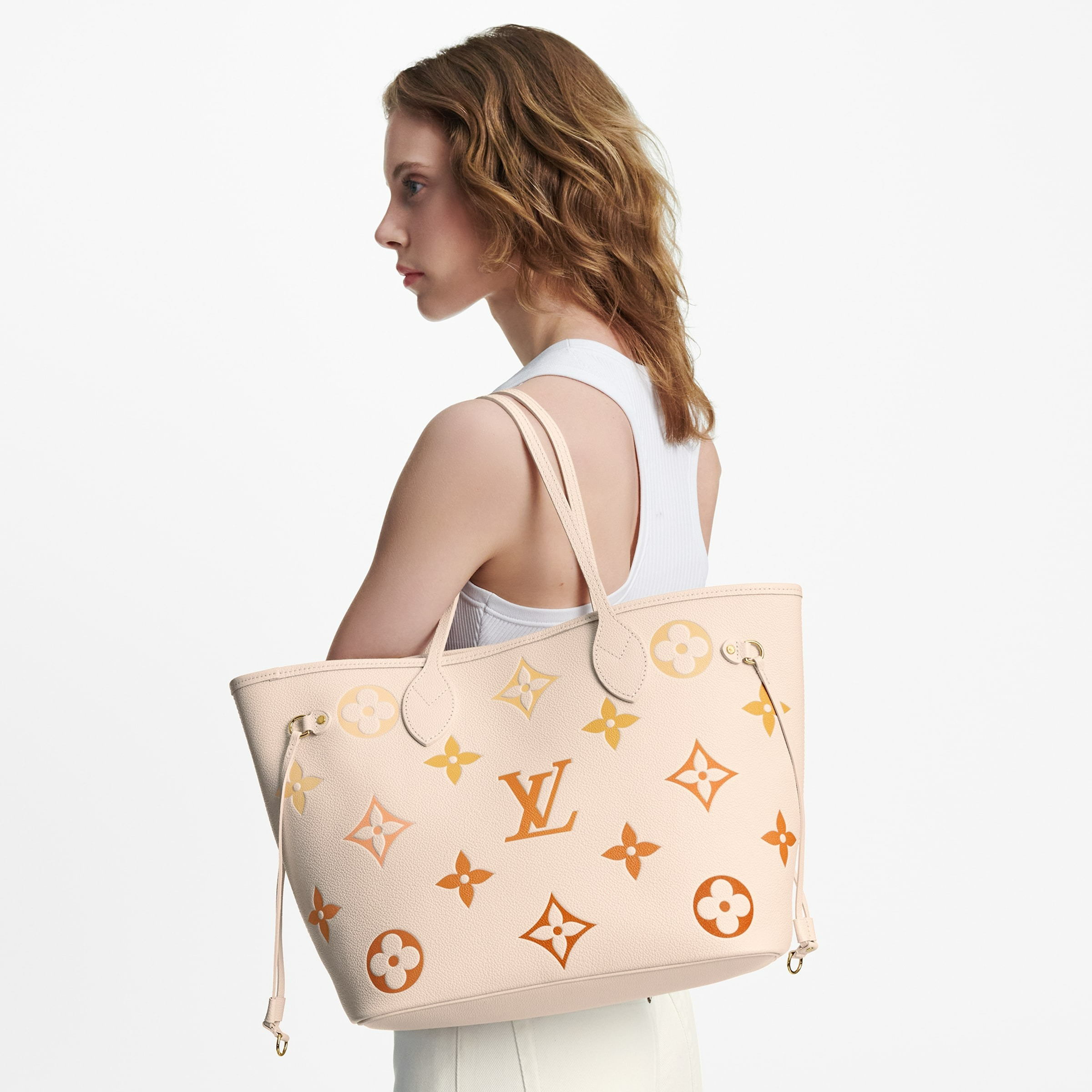 Louis Vuitton Neverfull MM Bag ‘Beige Clair’ 31Cm M46516