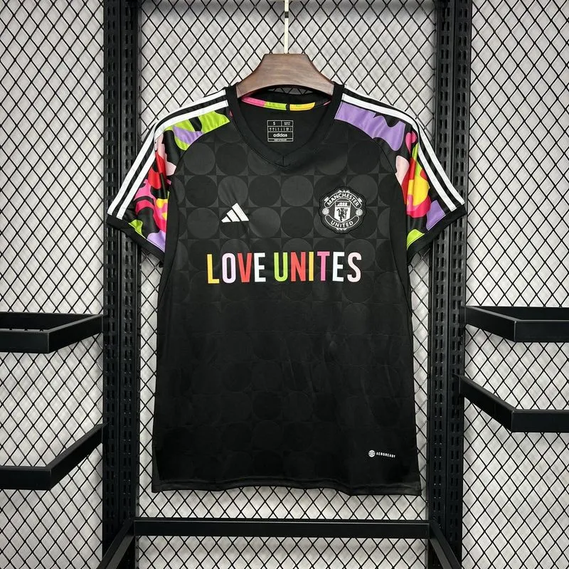 2024-25 Manchester United Pre-Match Training Football jersey