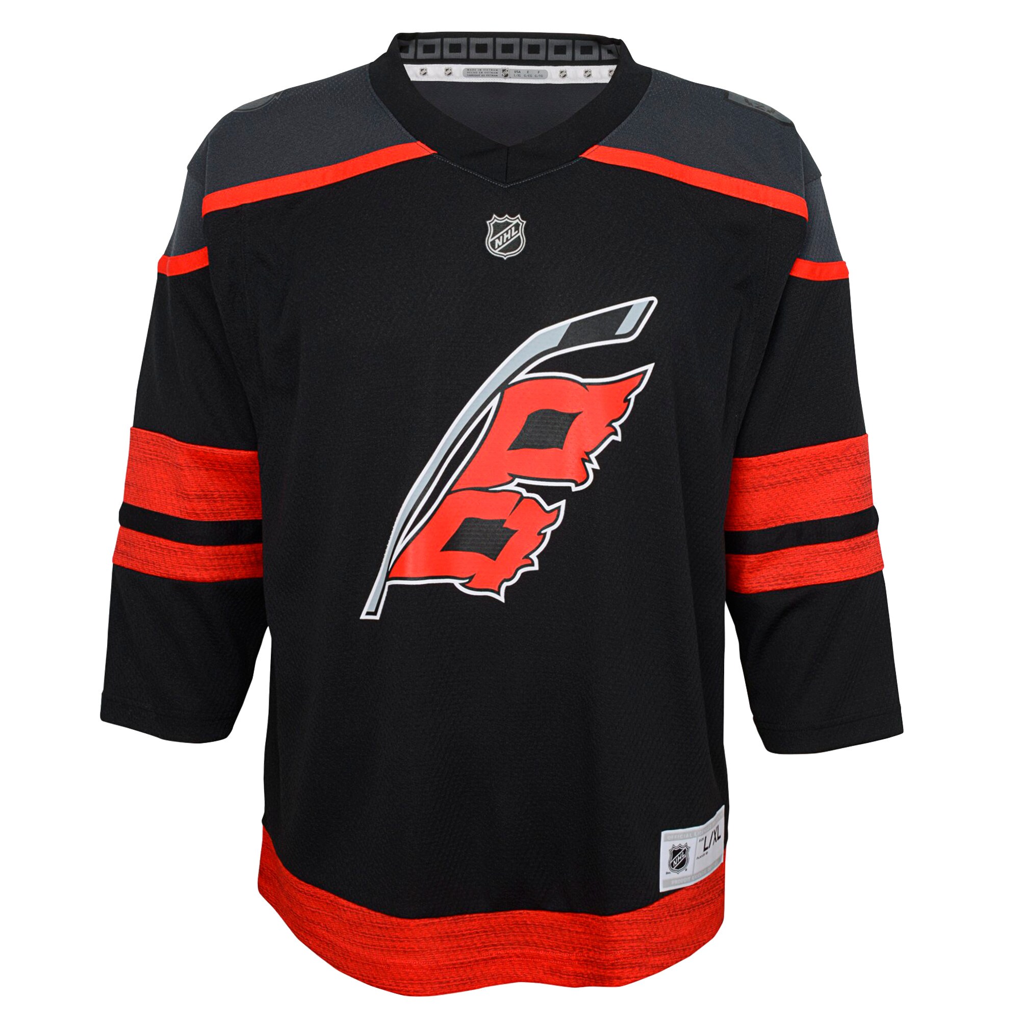 Carolina Hurricanes Youth Home Premier Jersey – Black