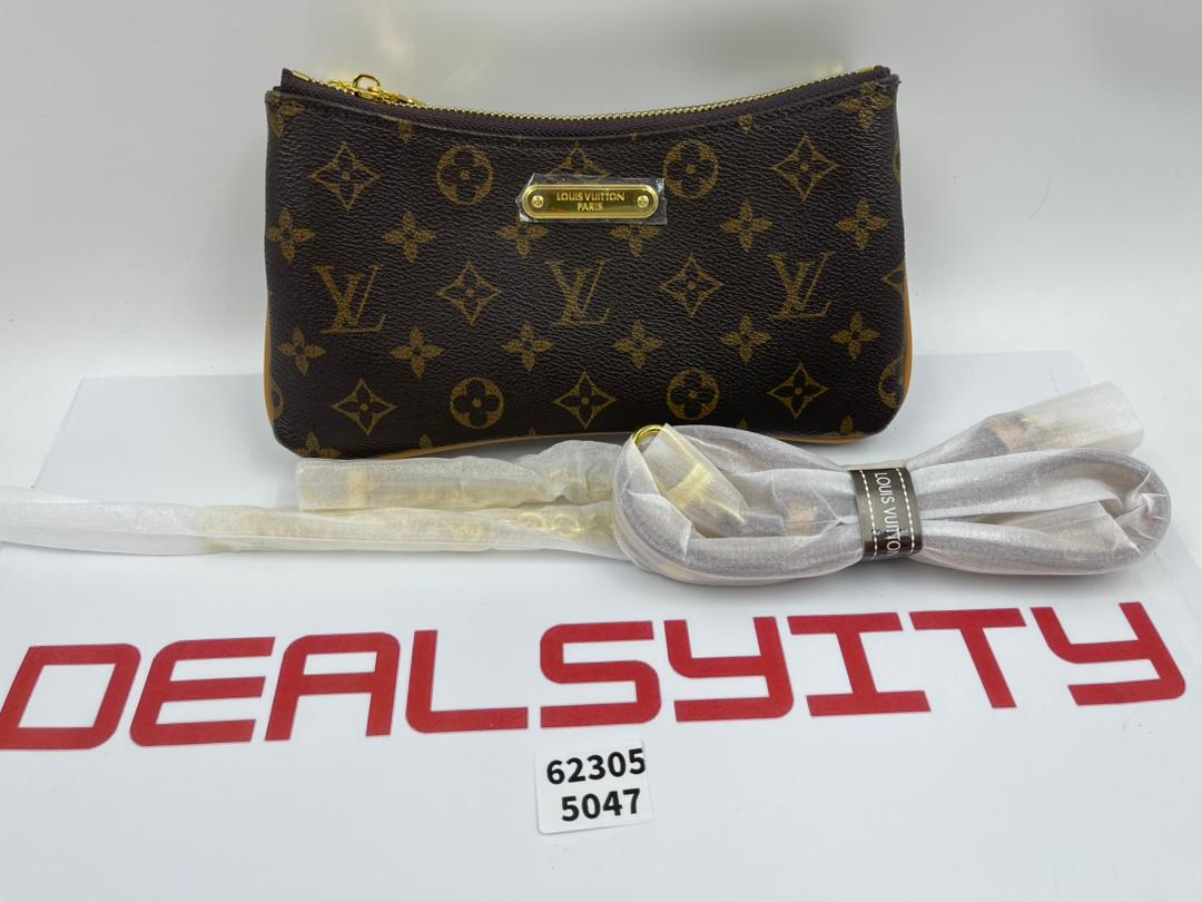 Louis Vuitton Liv Pochette Monogram Canvas Handbags M83008 24.5cm/ 9.6in