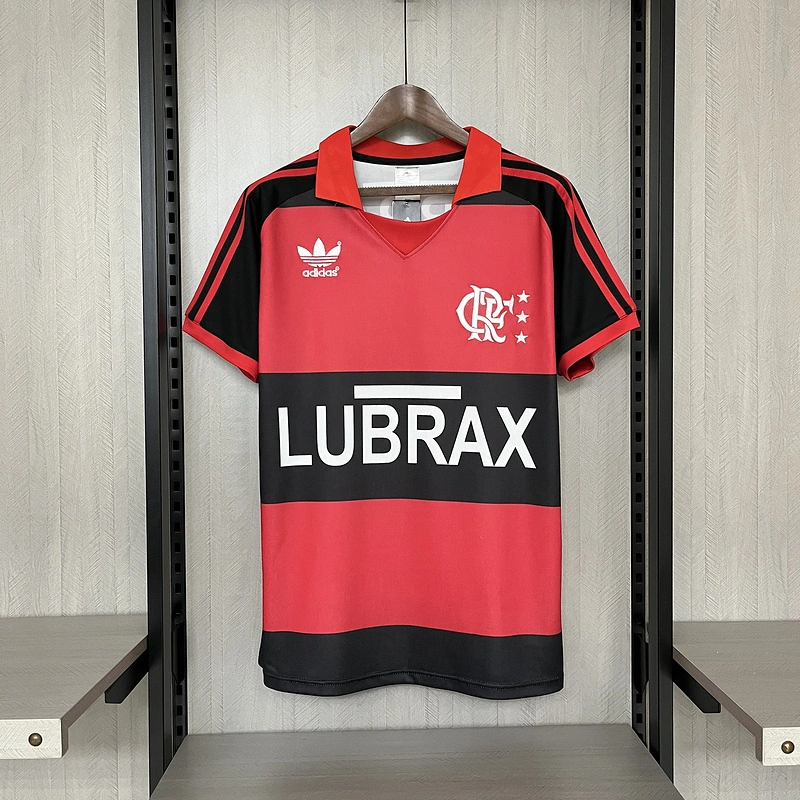 Retro 1986 Flamengo home Football jersey retro
