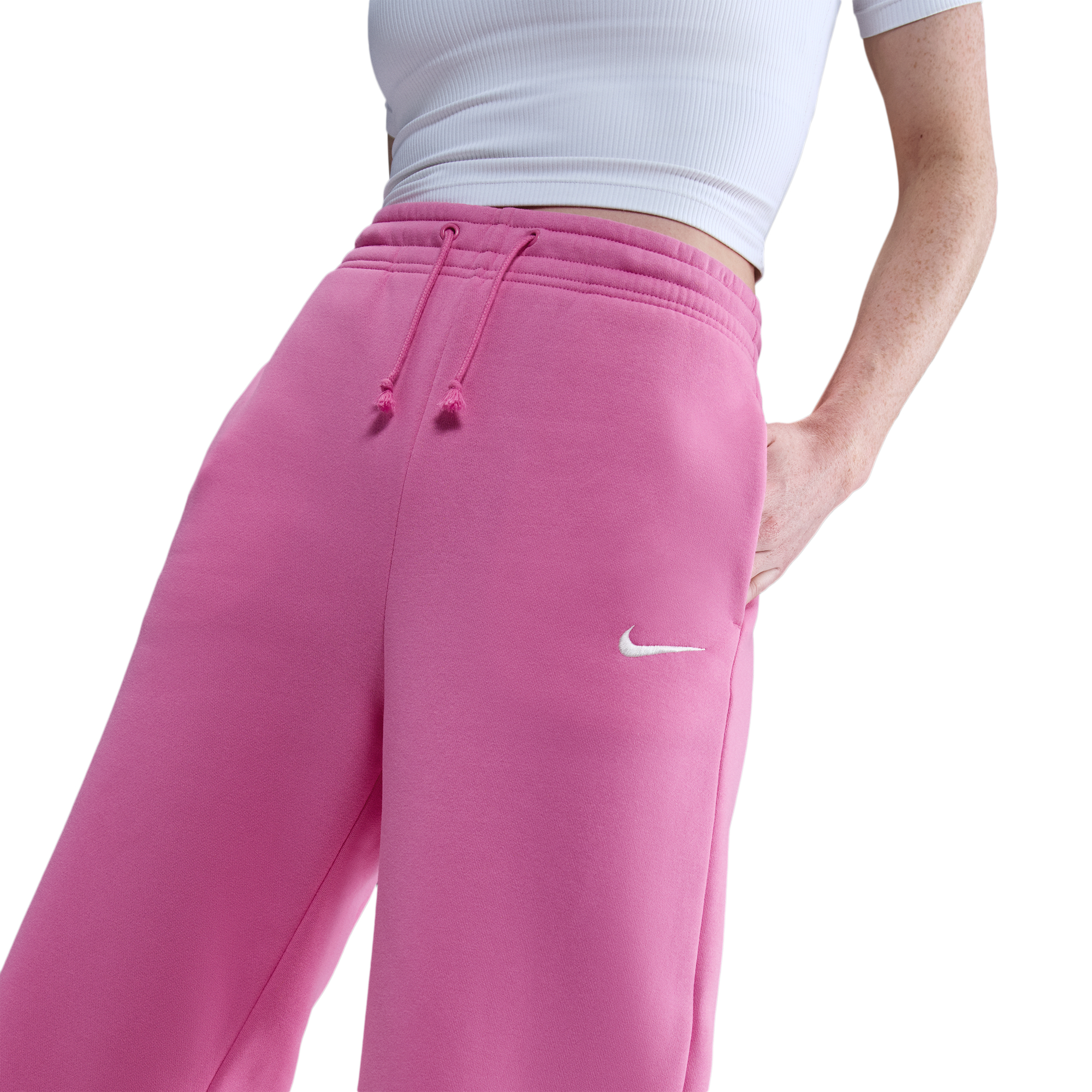 Nike Phoenix Fleece High Rise Wide Pants