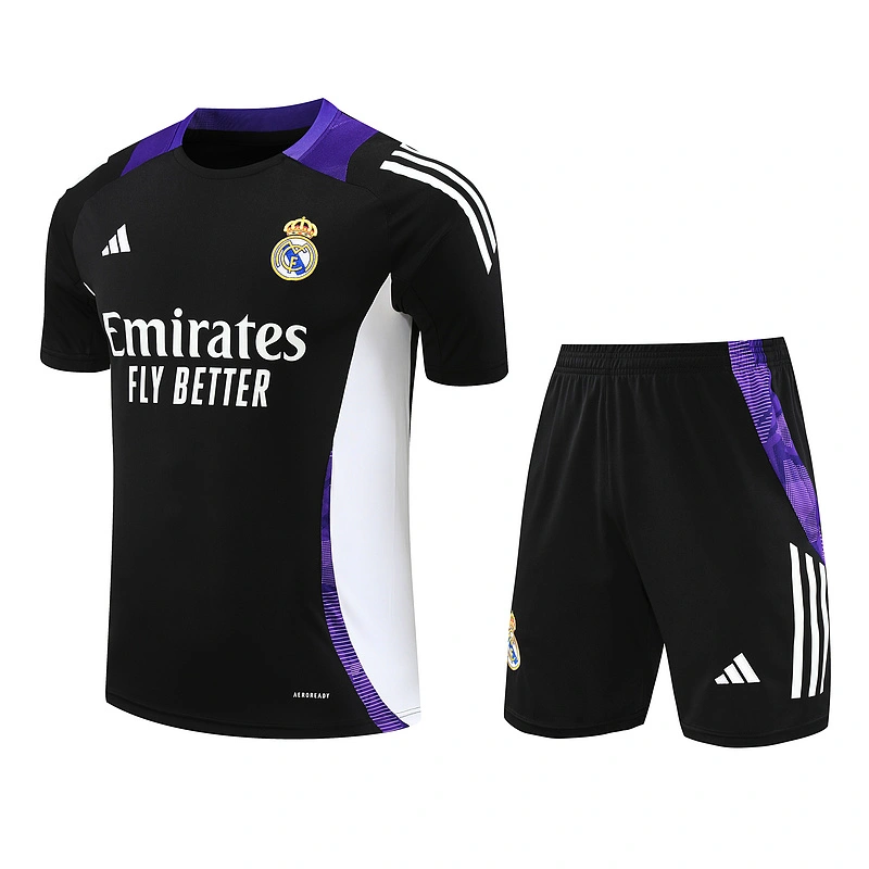 2024-25 Real Madrid Short Sleeve Training Wear