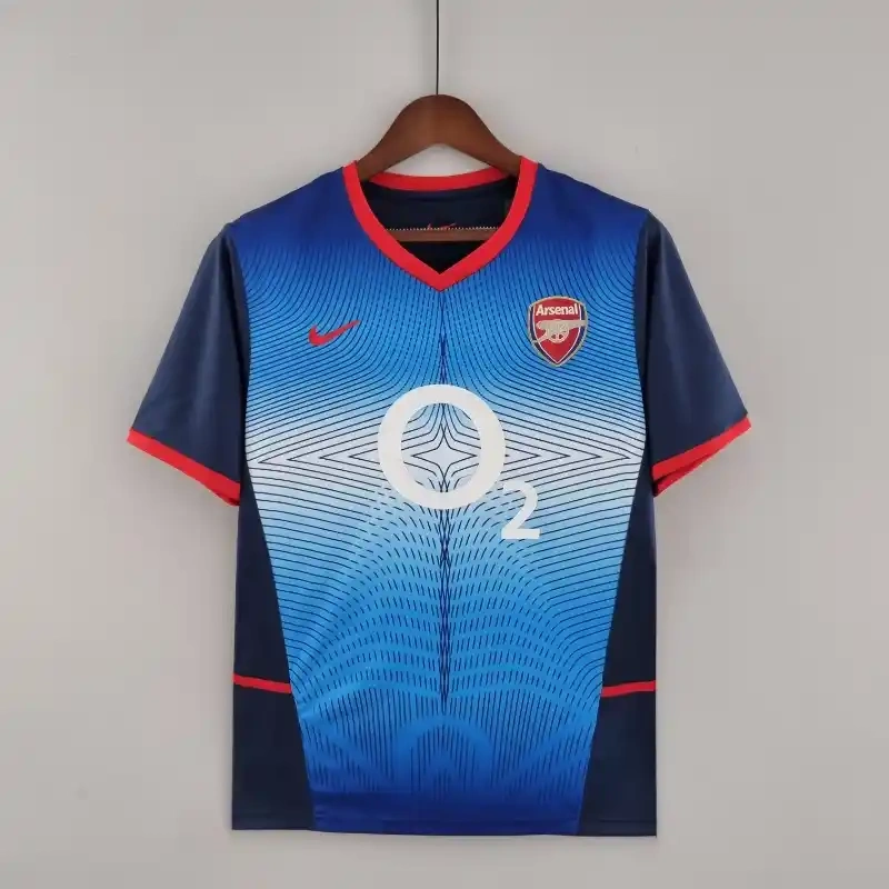 Retro 2002-04 Arsenal Away BERGKAMP ADAMS HENRY Football jersey retro