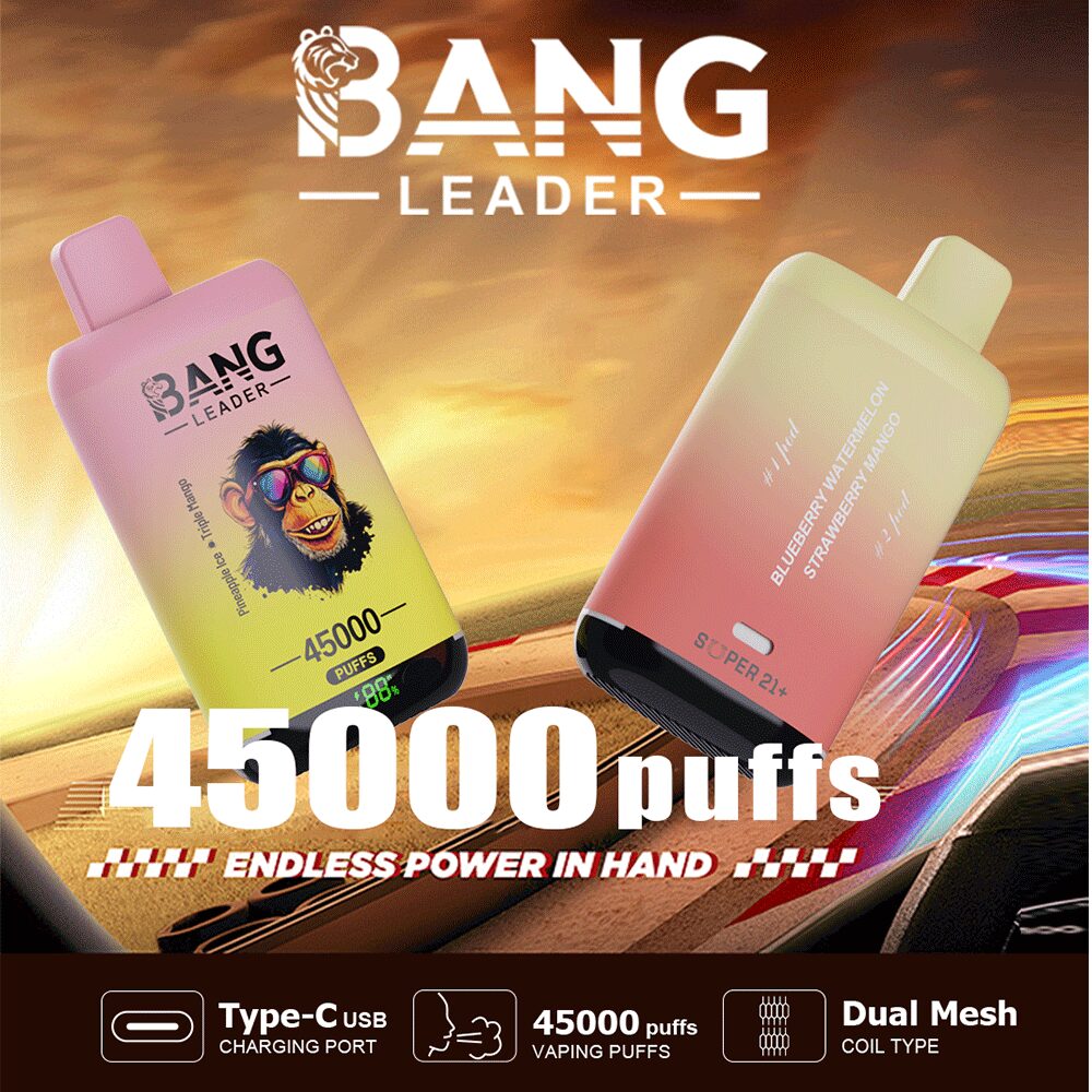 Bang Leader 45K Disposable Vape(3 pieces)