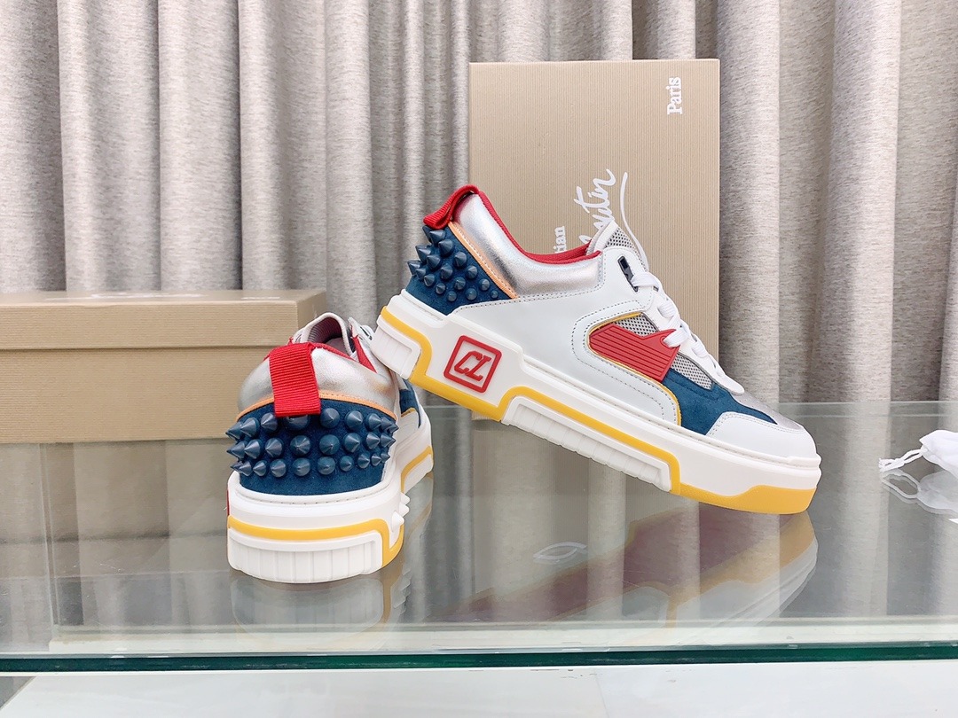 CHRISTIAN LOUBOUTIN Astroloubi Calf leather and suede
