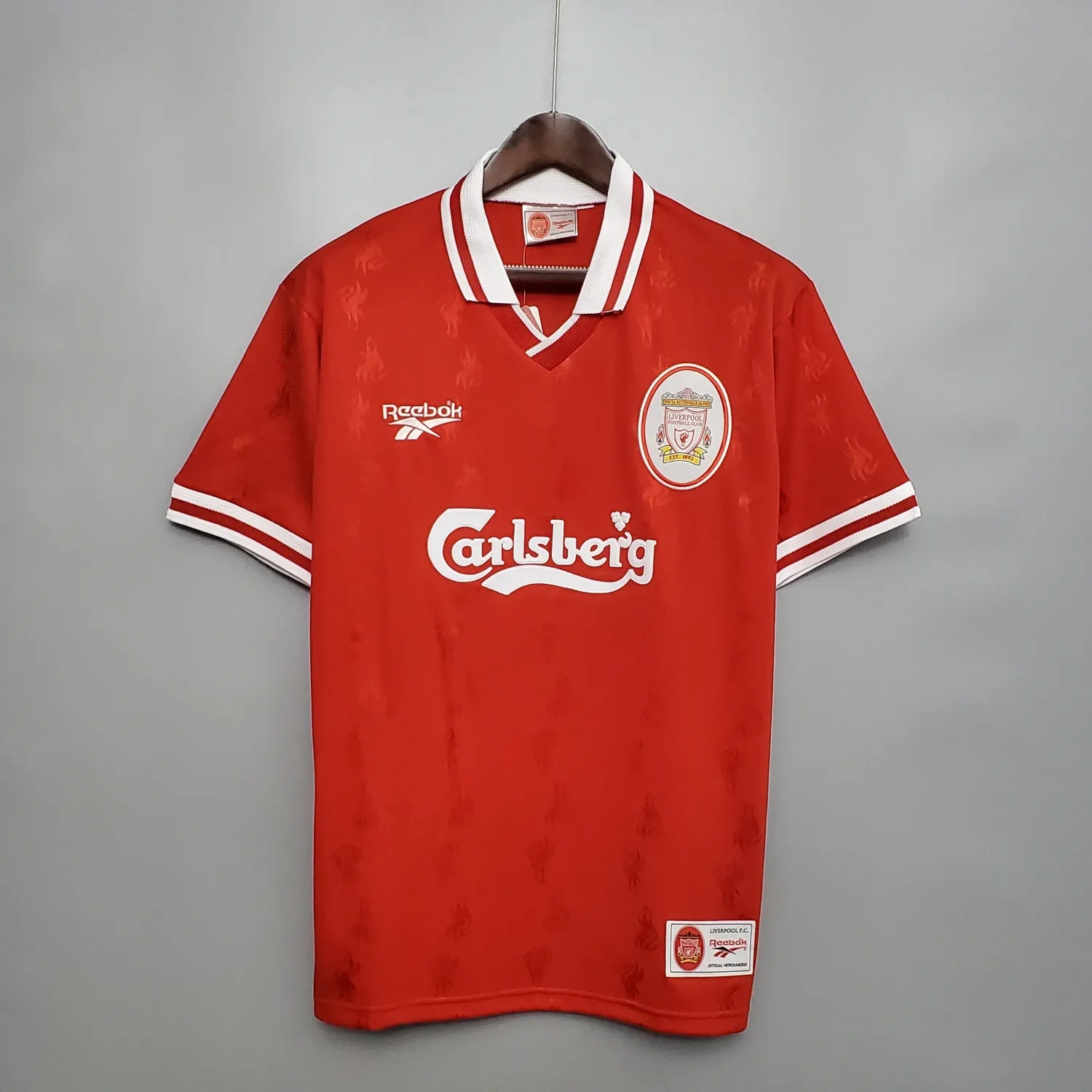 Retro 1996-97 Liverpool Home Football jersey retro