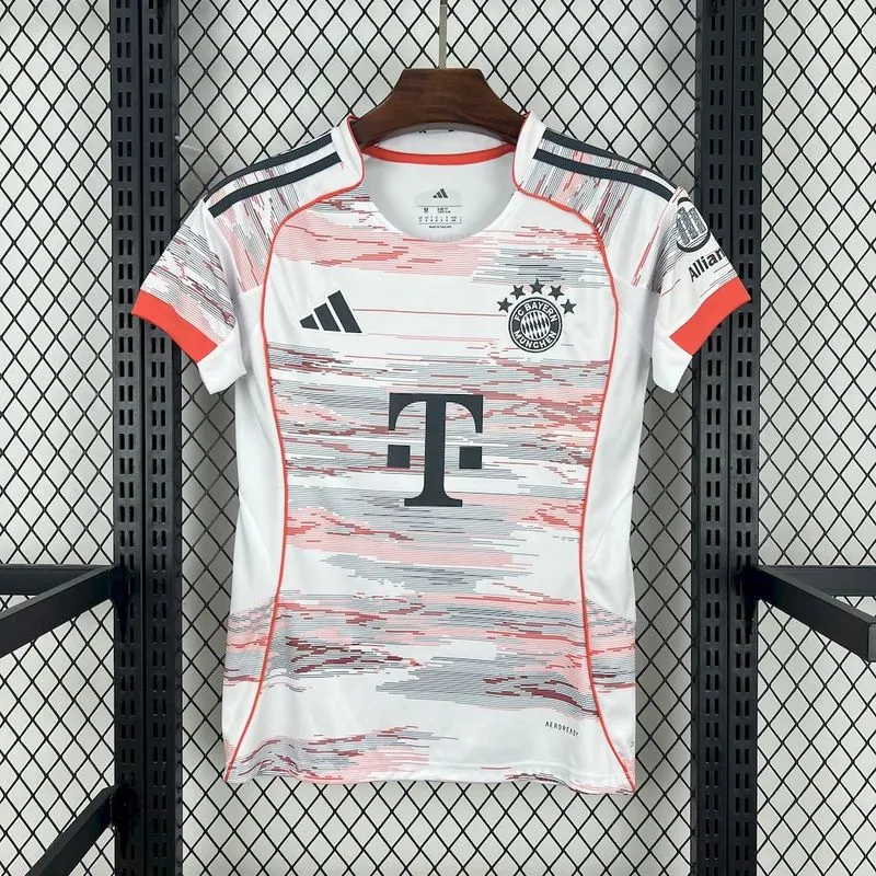 Womens 2025-26 Bayern Munchen 2 Away Football jersey