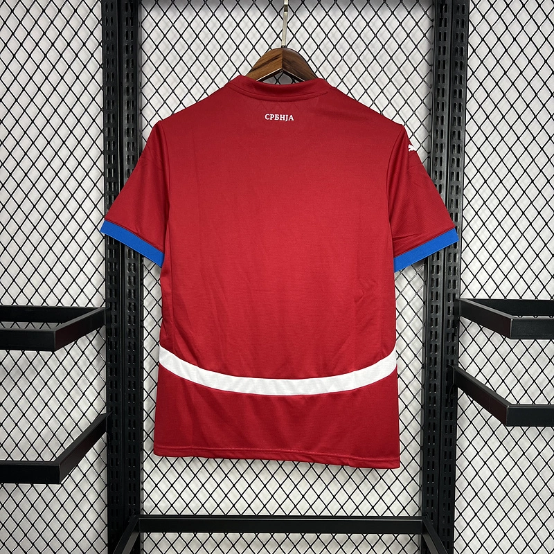 2024-25 Serbia Euro Home Football jersey