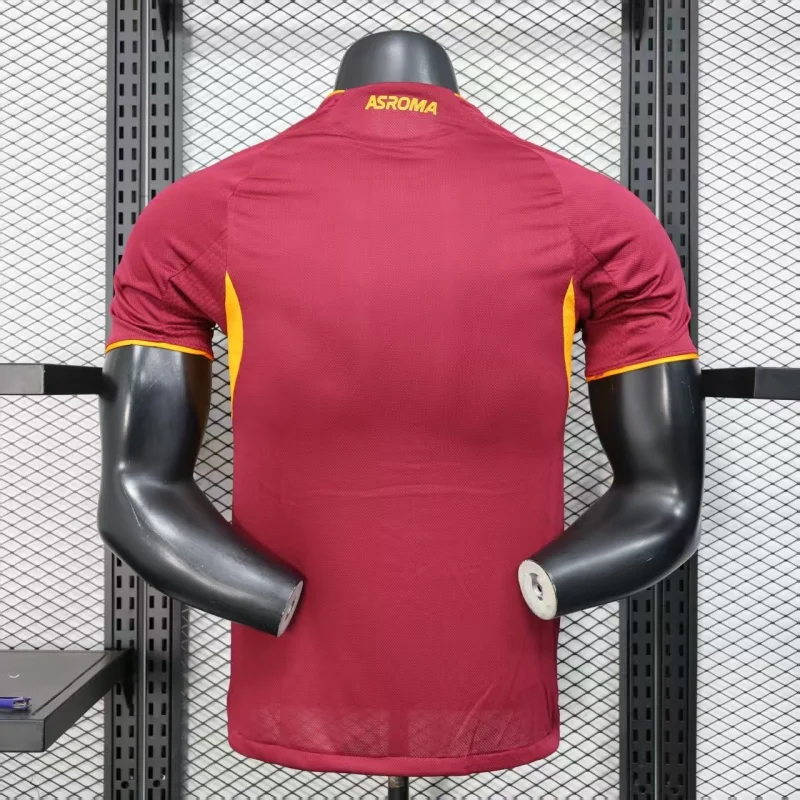 2025/2026 Serie A AS Roma Team Home Football Jersey Player Version