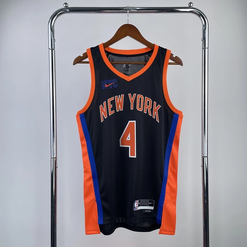 2023 New York Knicks 4 ROSE Basketball Jersey