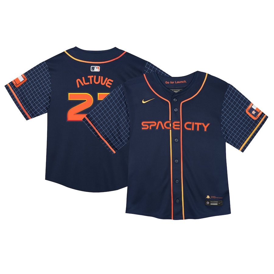 Jose Altuve Houston Astros Toddler City Connect Limited Player Jersey Navy