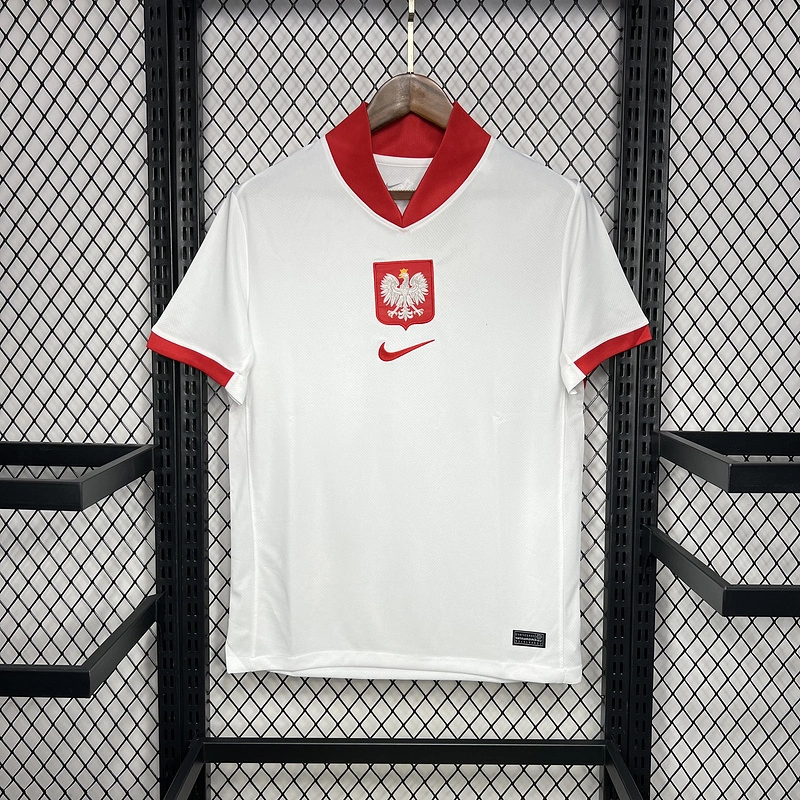 2024-25 Poland Euro Home Football jersey