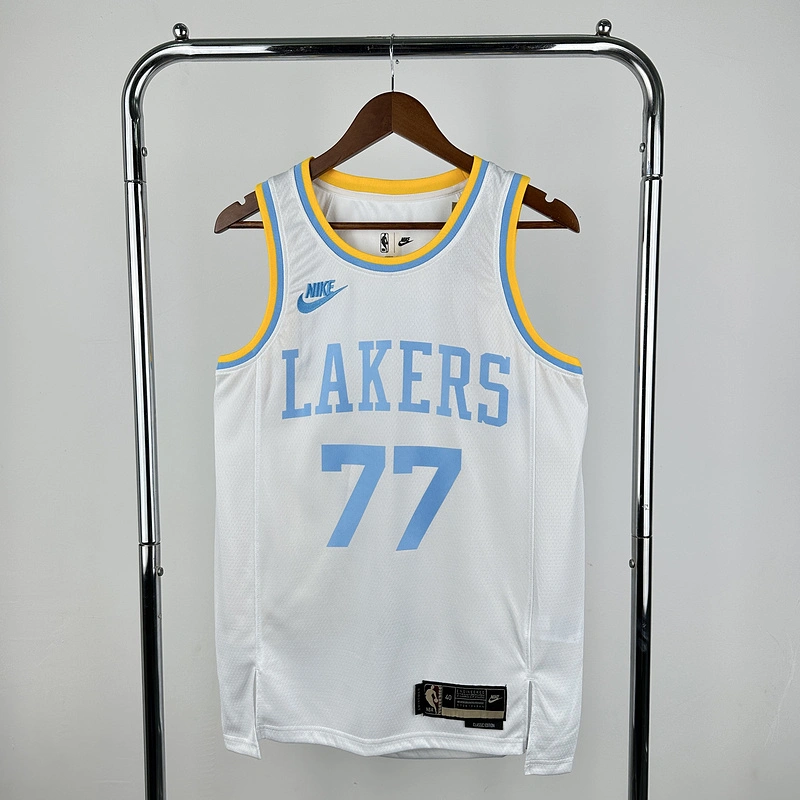 2023 NBA Lakers 77 DONCIC Basketball Jersey