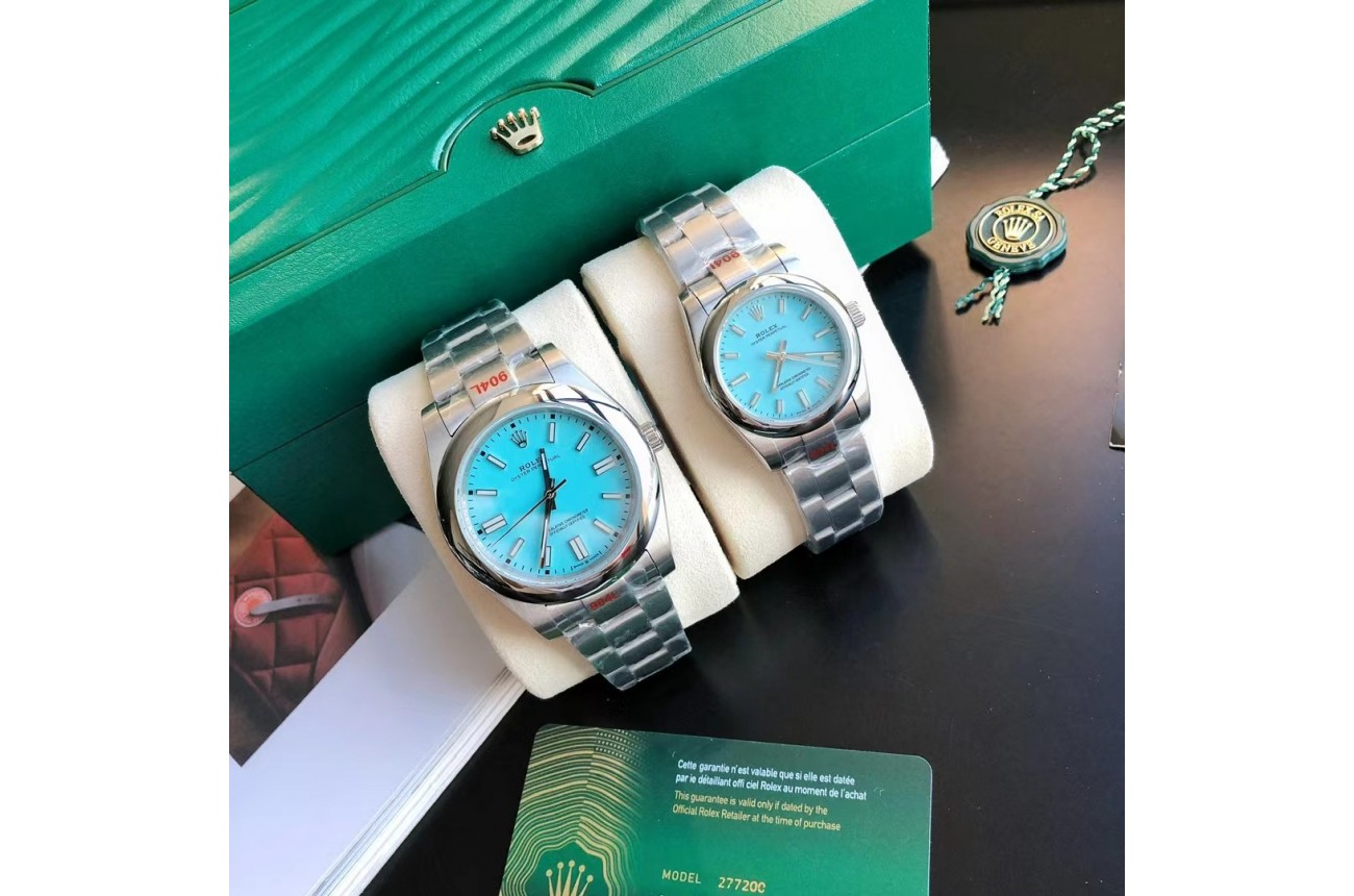 Rolex Oyster Perpetual 31/41mm SS/SS Blue/Stk