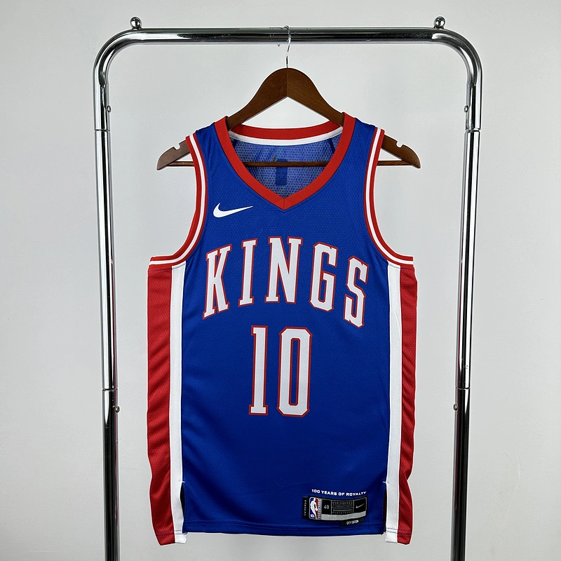 2025 NBA Sacramento Kings 10 SABONIS Basketball Jersey