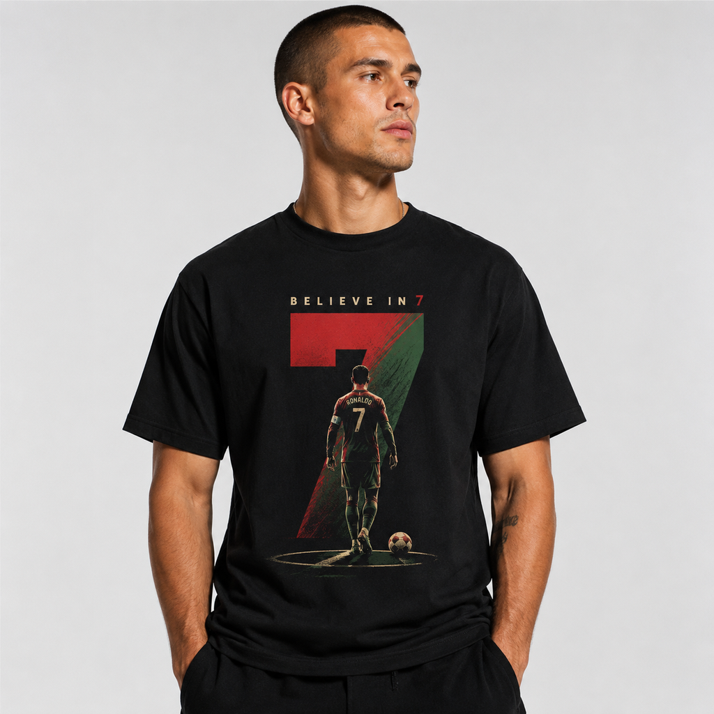 Cristiano Ronaldo Pure Cotton Unisex T-Shirt – Limited-Time Offer