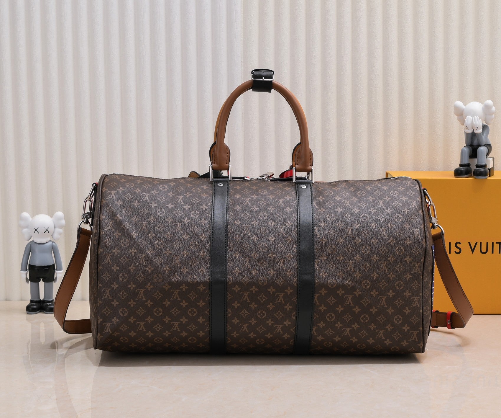 Louis Vuitton Keepall Bandouli Re Brown 50Cm M56855