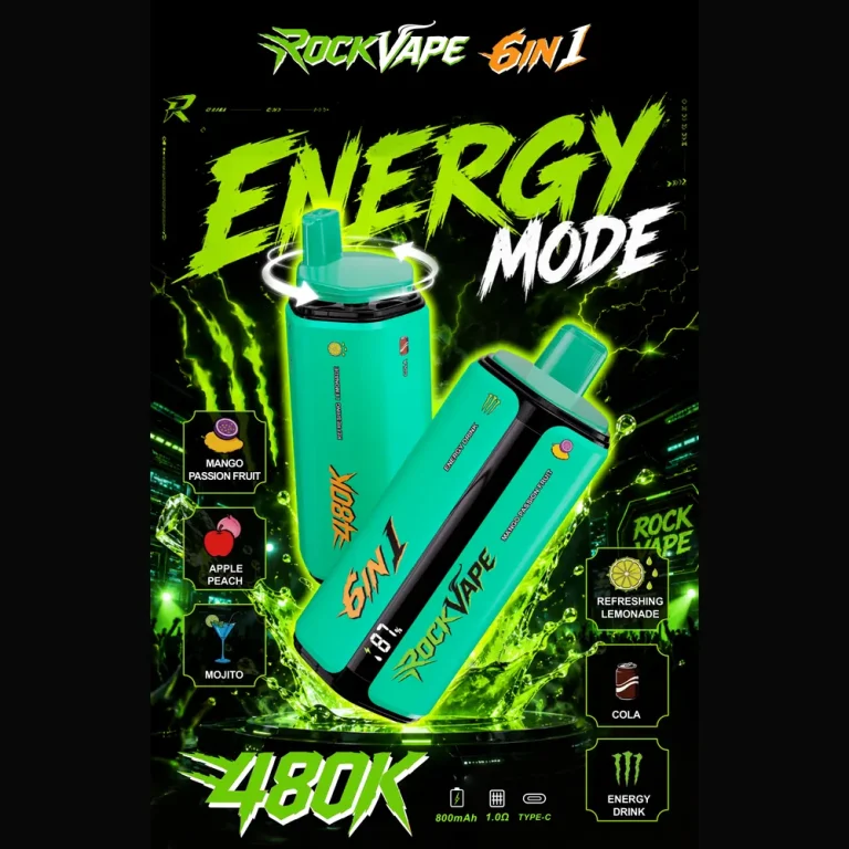 ROCK VAPE 480K 6 in 1