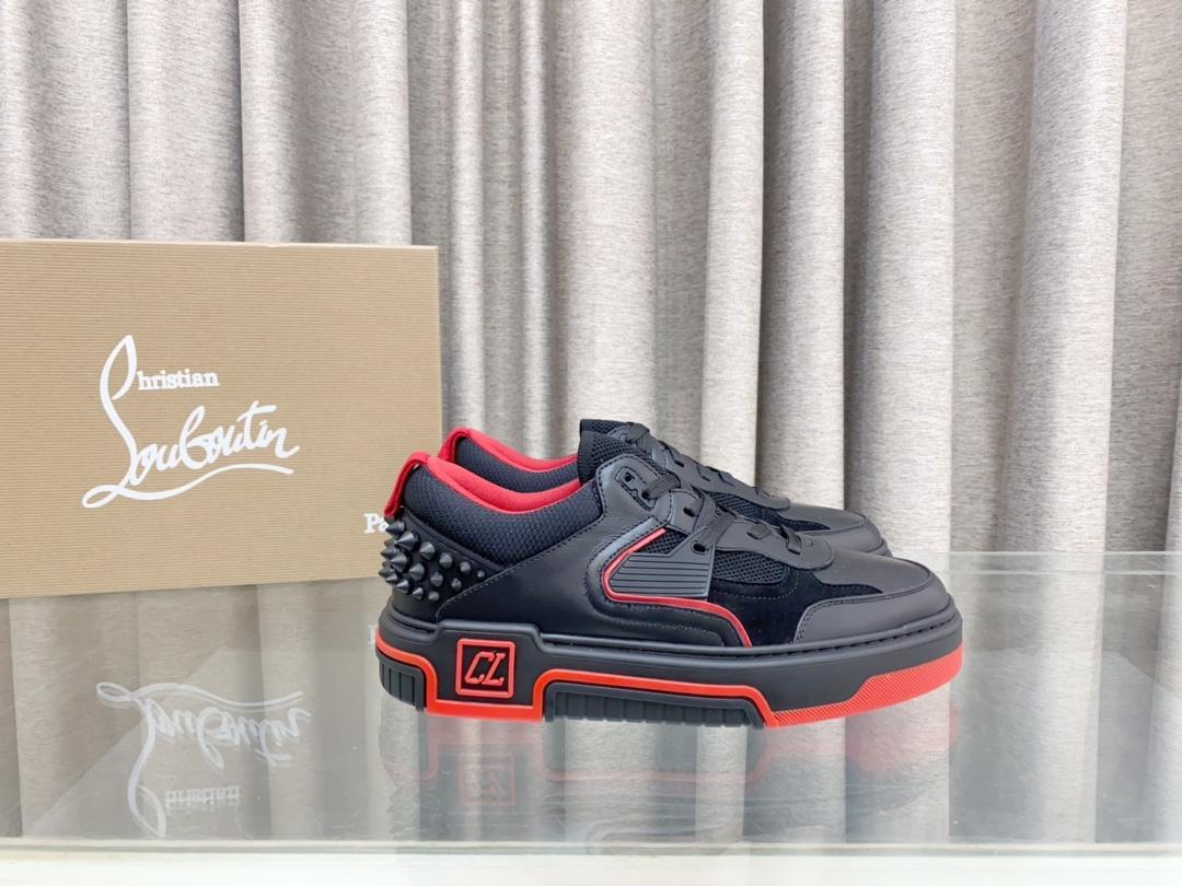 CHRISTIAN LOUBOUTIN Astroloubi Calf leather and suede