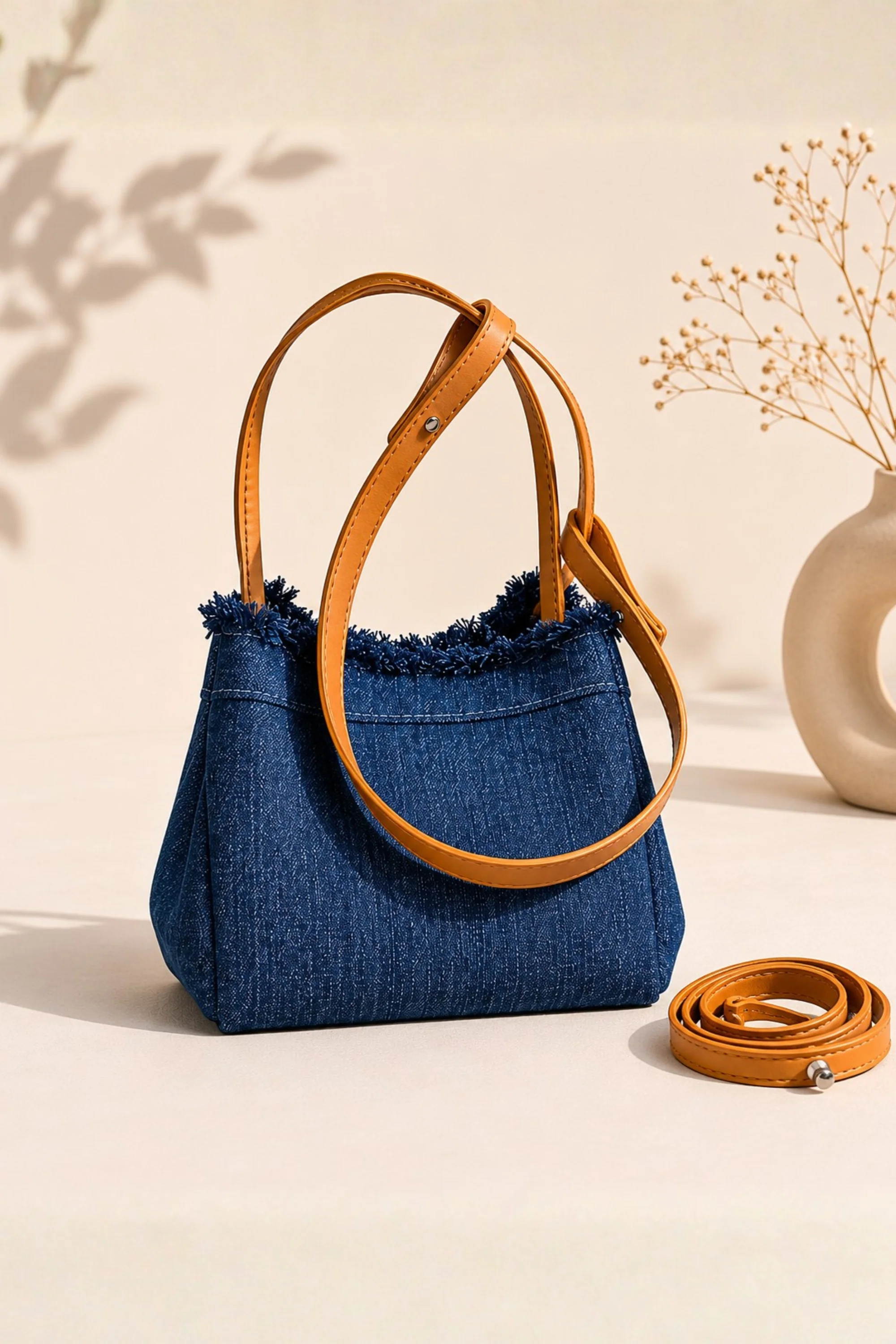 Denim Belle Bag