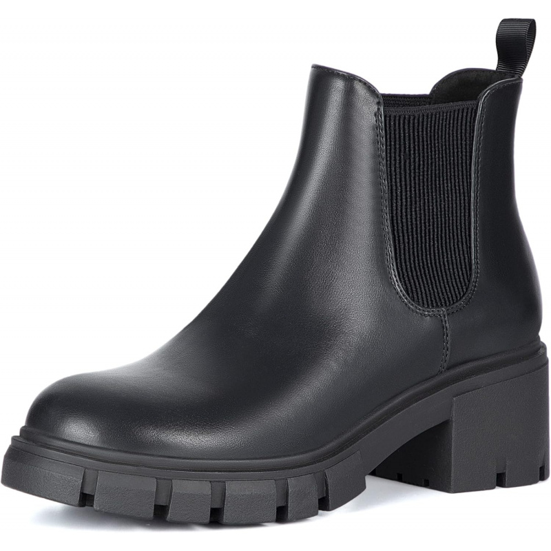 Women's Chelsea Boots Fashion Lug Sole