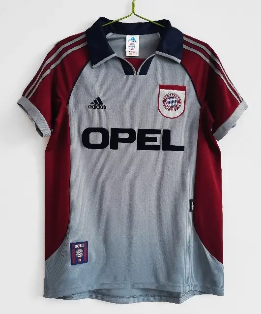 Bayern Munich 1998/99 Away Retro Football Jersey