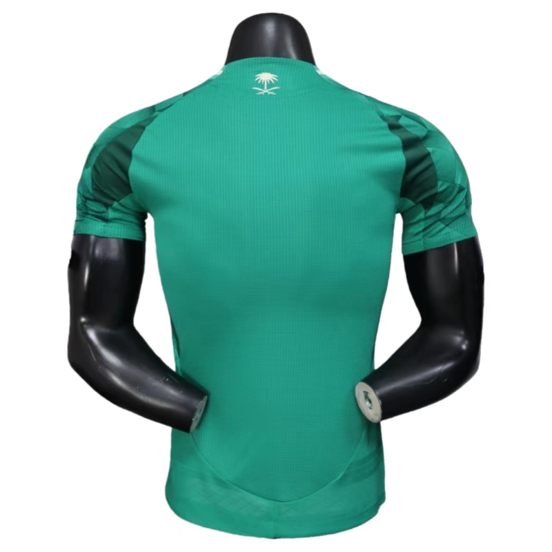 World Cup 2025-26 Saudi Arabia Team Home Football Jersey Player Version - JerseyFun
