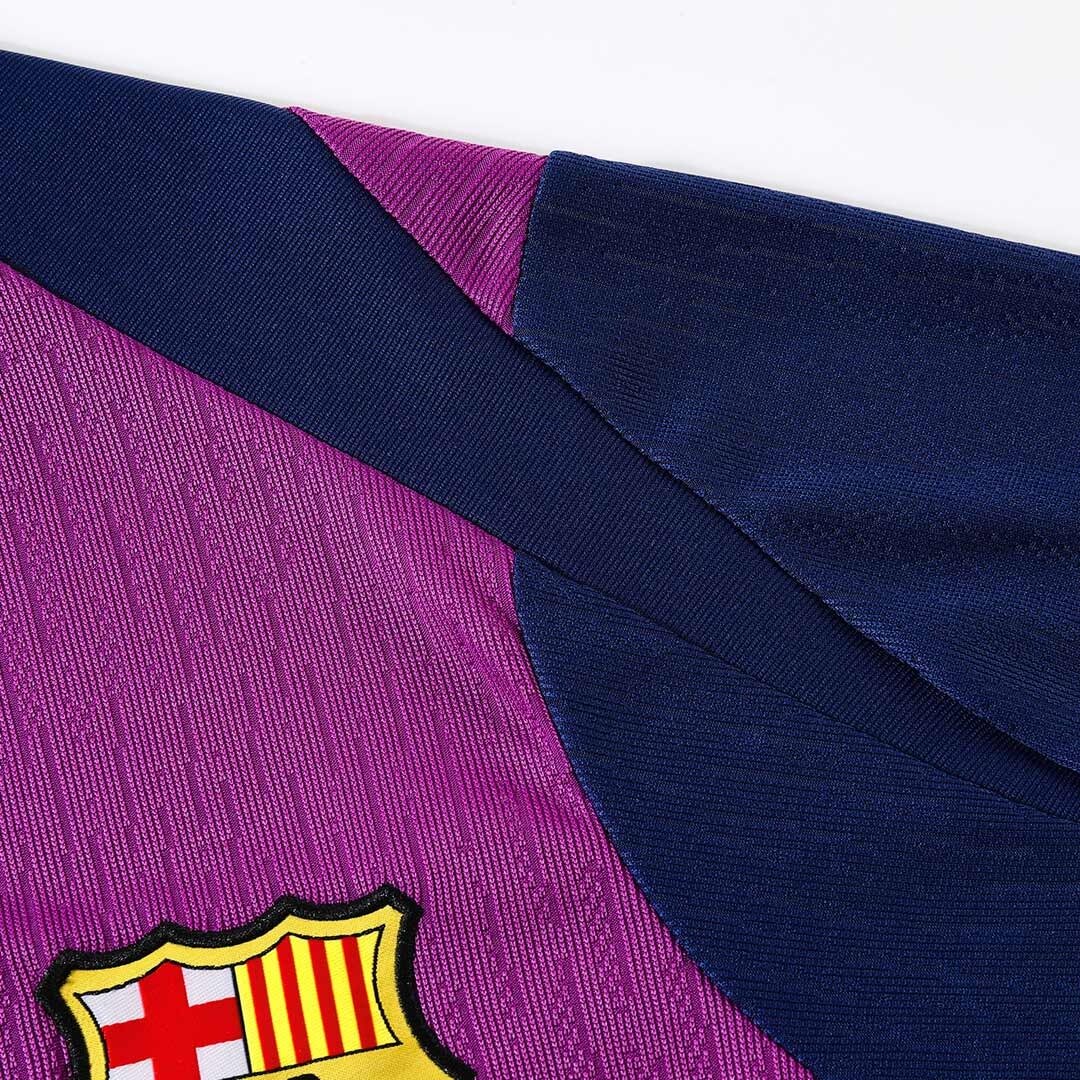 Barcelona Tracksuit 2025/26 Purple 1/4 Zip