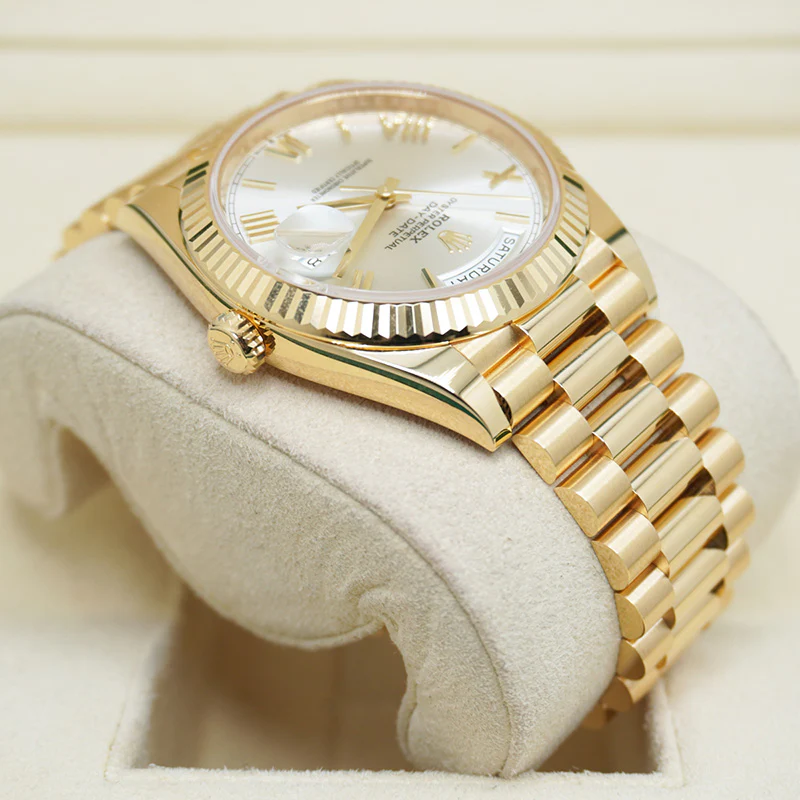 Rolex Day-Date 40 mm Silver Dial 228238