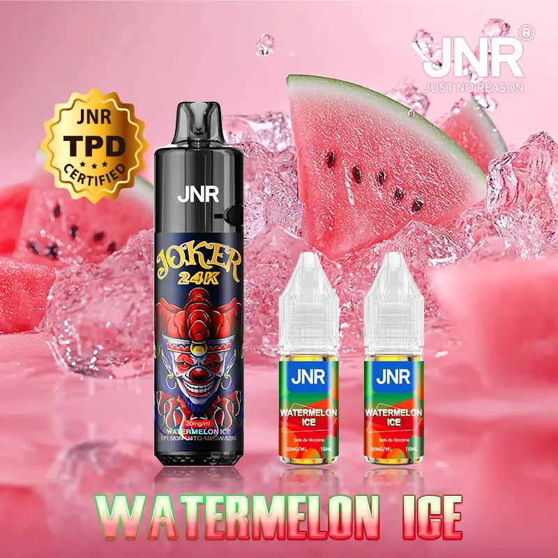 JNR Joker 24000 Puffs - Kit Pod Remplissable et Rechargeable
