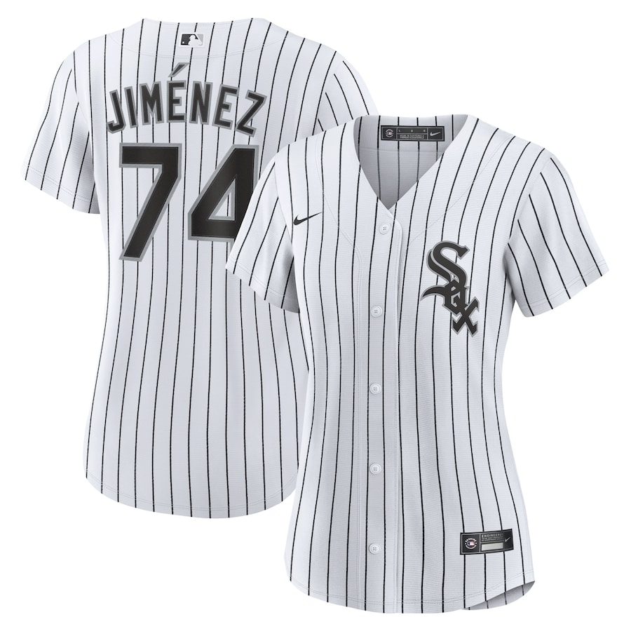 Eloy Jimenez Chicago White Sox Women's Home Player Jersey White