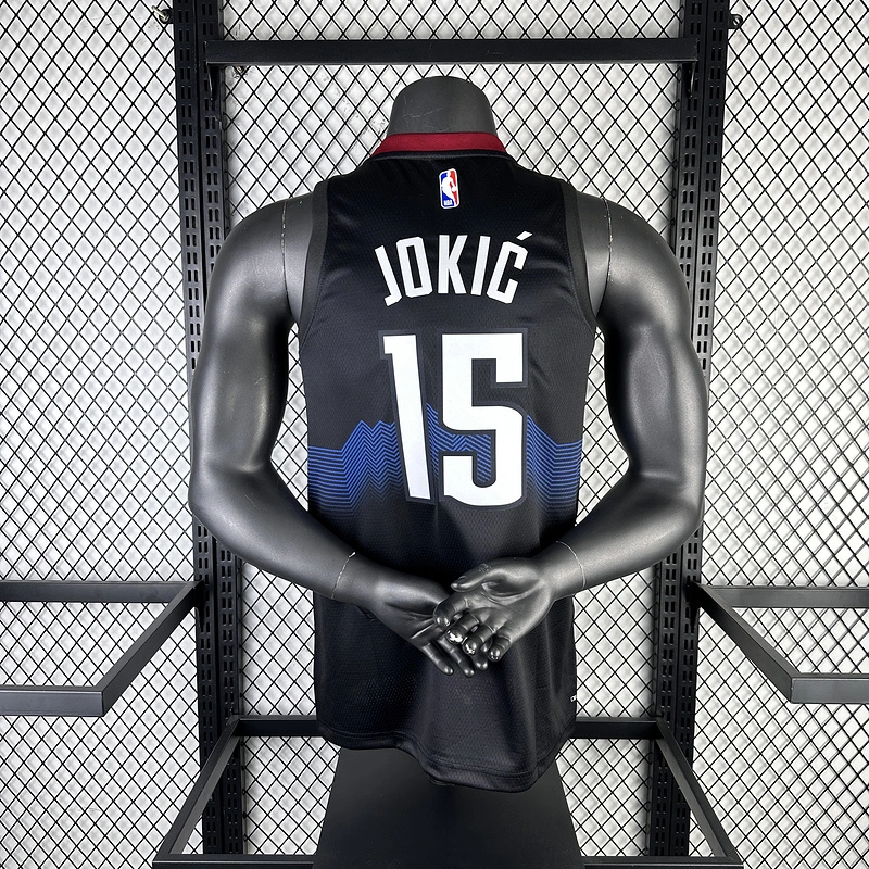 2024 NBA Denver Nuggets 15 JOKIC Basketball Jersey