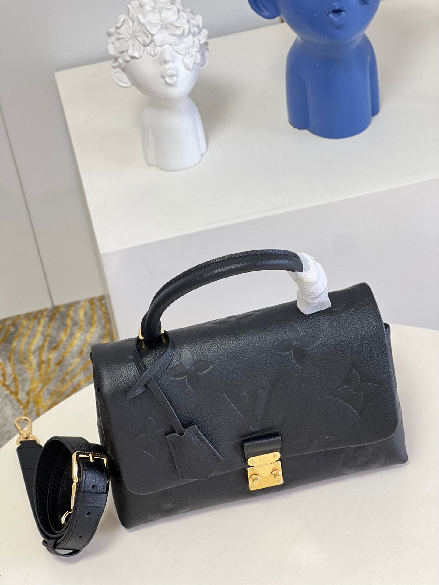 Louis Vuitton Madeleine MM Monogram Empreinte Leather 30cm M45976- Women’s Handbags